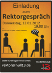 Einladung zum Rektorgespräch