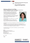 Belastung und Burnout in der Pflege