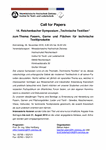 14. Reichenbacher Symposium „Technische Textilien“ zum Thema: Fasern, Garne und Flächen für technische Textilprodukte