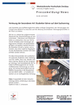 Vorlesung der besonderen Art: Studenten fahren auf dem Sachsenring