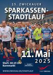 Offizielles Veranstaltungsplakat des Zwickauer Stadtlaufes
