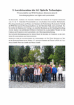 PDF: Pressemitteilung. 2. Auswärtsseminar der AG Optische Technologien. -Wissenschaftler und WHZ-Studenten diskutieren aktuelle Forschungsergebnisse aus Optik und Lasertechnik-