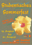 Studentisches Sommerfest auf dem Zwickauer Stadtfest