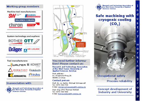 Flyer Industriearbeitskreis - englisch