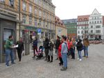 Gruppenfoto auf dem Kornmarkt.