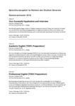 PDF: Sprachkursangebot im Rahmen des Studium Generale. Sommersemester 2016.