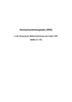 PDF: Hochschulrahmengesetz (HRG)
