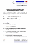 Veranstaltungshinweis 3. Zwickauer Forum für Betriebswirtschaft zum Thema „Personalmanagement als nachhaltiger Wertfaktor“