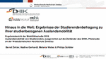 PDF: Hinaus in die Welt: Ergebnisse der Studierendenbefragung zu ihrer studienbezogenen Auslandsmobilität.