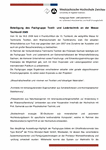 PDF: Messebericht. Beteiligung der Fachgruppe Textil- und Ledertechnik an der Messe Techtextil 2009.