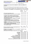 PDF: Cuestionario para el proyecto de investigación: Cambio de paradigma en la economía?!