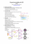 PDF: Vorlesungsüberblick. Experimentalphysik III Optik.