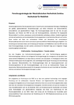 PDF: Forschungsstrategie der Westsächsischen Hochschule Zwickau. Hochschule für Mobilität.