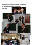 PDF: Fotocollage. Impressionen Symposium Technische Textilien 2011 am Institut für Textil- und Ledertechnik 03.11.2011.