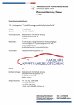 13. Kolloquium "Kraftfahrzeug- und Verkehrstechnik"