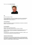 Vita - Prof. Dr. rer. nat. habil. Benno Fellenberg