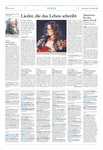 PDF: Zeitungsartikel Freie Presse vom 19.11.2016. Lieder, die das Leben schreibt.