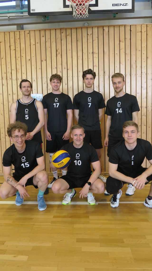 Mannschaftsbild unserer Volleyballer