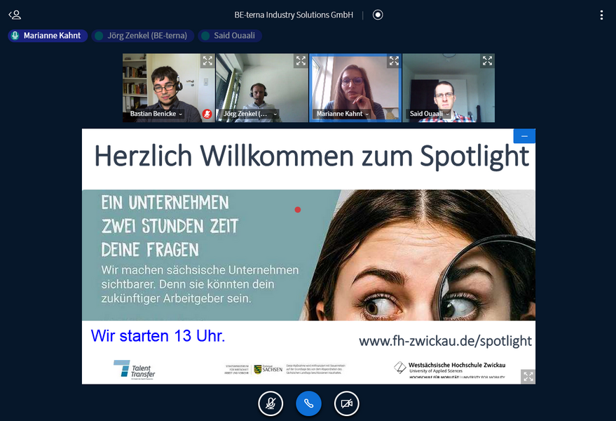 Grafik: Ein Screenshot mit einer Grafik im Vordergrund und oben vier Fotos.