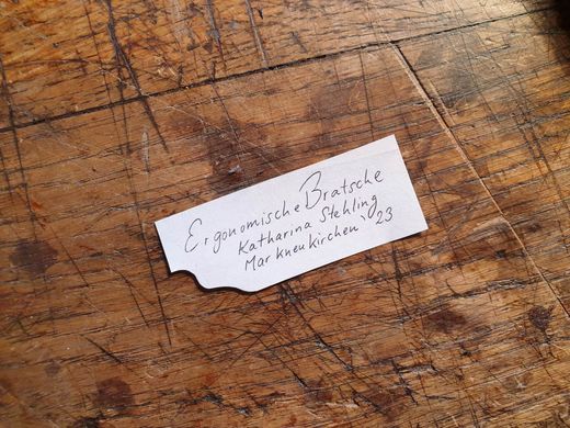 Foto: Ergonomische Bratsche - Notiz