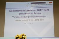 Exmatrikulationsfeier 2017 / Foto 1