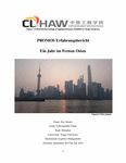 PDF: Erfahrungsbericht. Tongji University, China.