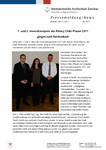 1. und 2. Innovationspreis des Rotary Clubs Plauen 2011 gingen nach Reichenbach