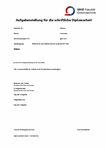 PDF: Aufgabenstellung für die schriftliche Masterarbeit.
