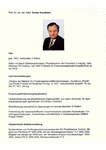 Vita - Prof. Dr. rer. nat. habil. Gunter Krautheim