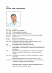 Honorarprofessur Management im Gesundheitswesen