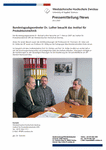 Bundestagsabgeordneter Dr. Luther besucht das Institut für Produktionstechnik
