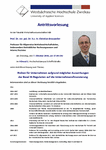 PDF: Einladung Antrittsvorlesung. Hr. Prof. Brauweiler.