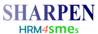 Logo: Sharpen. HRM 4 sme´s