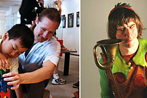Foto: "Mit Logik und Phantasie" - Vernissage und Talkabend in Lichtenwalde