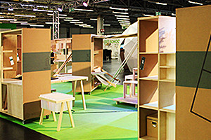 Foto: Coburger Designforum Oberfranken. Schneeberger Holzgestalter in Coburg unterwegs