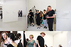 Fotocollage: Ausstellungseröffnung im WELTECHO. Die Schneeberger Studentin Sarah Meinert gestaltete eine Ausstellung im WELTECHO, die sich dem Einsatz von Brieftauben im Ersten Weltkrieg widmet.