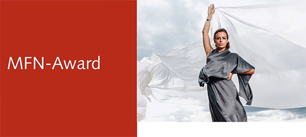 Infobanner: MFN Award. Das Mode Event in Zwickau feiert Jubiläum. Modenschau + Award, Mercedes Fashion Night Zwickau 2015.