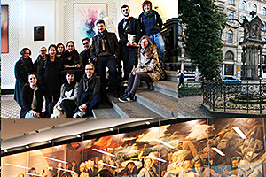 Fotocollage: Impressionen. Zurück aus Leipzig (Exkursion April 2016).