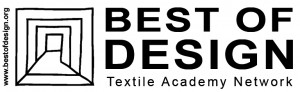 Infobanner: "BEST OF DESIGN". Textile Academy Network. www.bestdesign.org