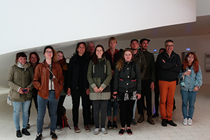 Gruppenfoto der Reisegruppe.