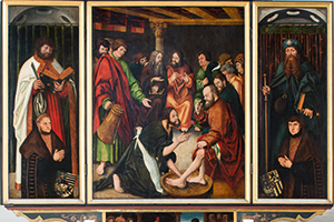 Foto: Cranach Bild in Zwickau.