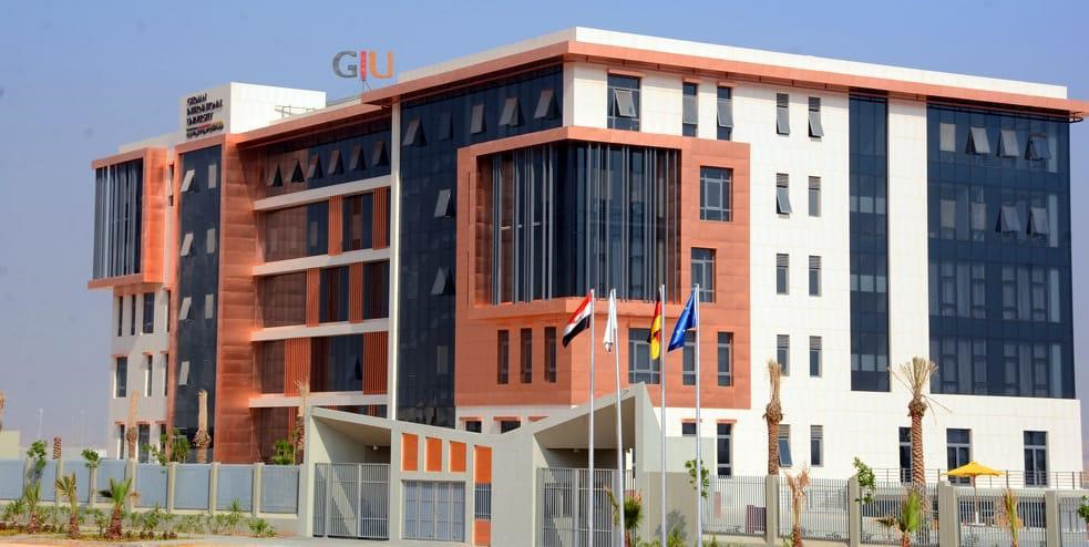 Foto: German International University Kairo, Gebäude der Uni