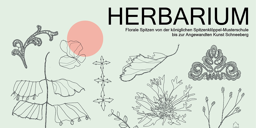Zeichnung/Bild: Titelbild des Artikels der Fakultät AKS Herbarium - florale Spitzen
