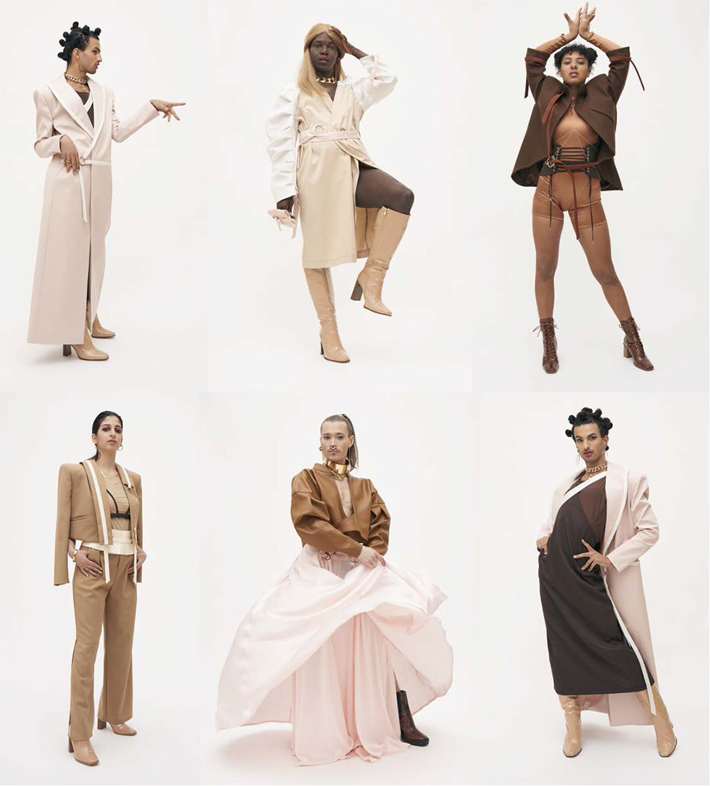 Foto: Bachelor-Abschlussarbeit "[RE]GENDER" von Pauline Gottschling, 2022, Studiengang Gestaltung, Fachrichtung Modedesign