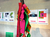 Foto: Ein Kleidungsstück. Modell von Maria Stieger.