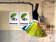 Foto: Ein Kleidungsstück. Modell von Adela Prostinak.