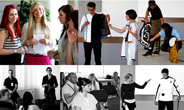 Fotoreihe: Golfwear – outcome based clothing / Projektpräsentation zum Thema Golfkleidung.
