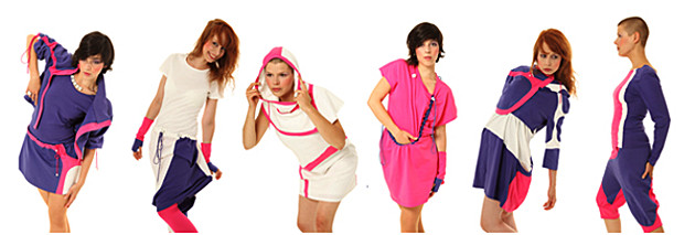 Fotoreihe: Carola Schröder mit dem Thema: Shift – Sustainable Fashion. Models präsentieren die Kollektion.