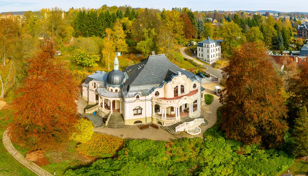 Foto: Merz-Villa in Markneukirchen