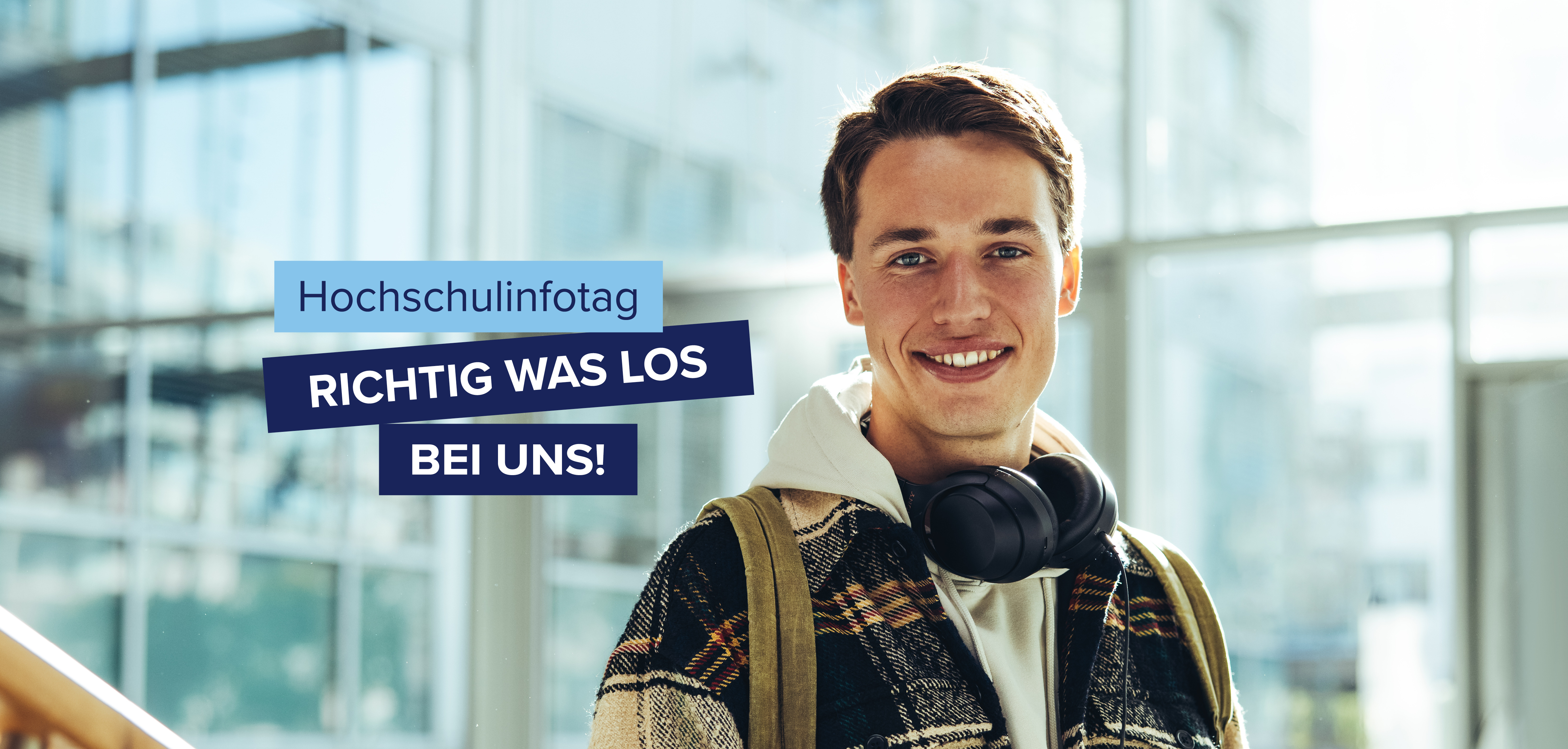 Titelbild zum Hochschulinformationstag der Fakultät AMB (WHZ/Helge Gerischer) 